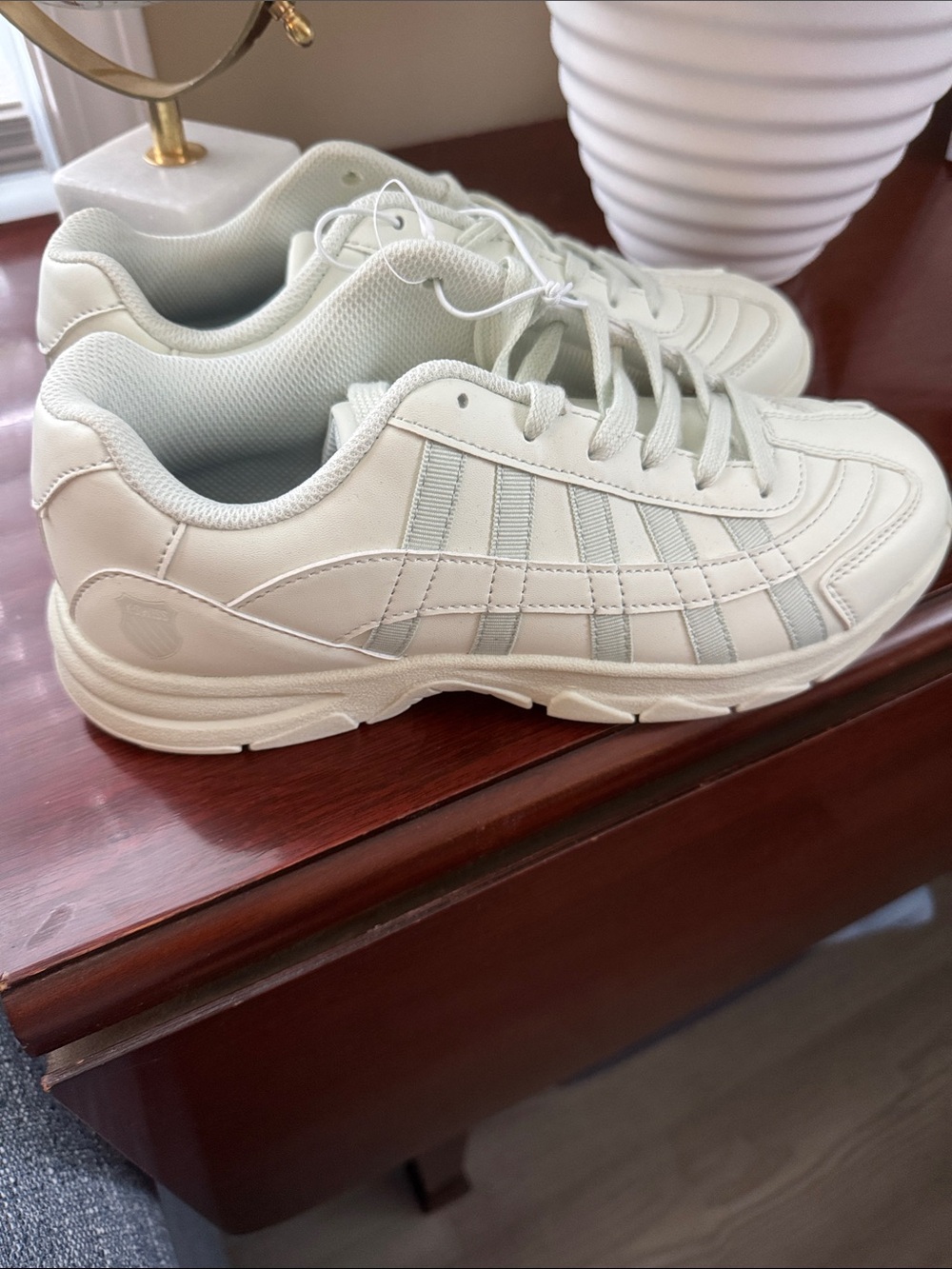 K-Swiss Ladies Mint Green Athletic Sneakers
